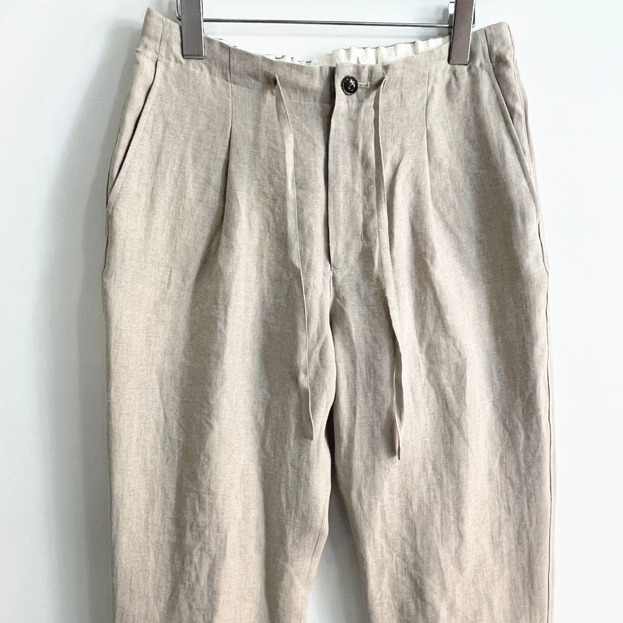 COMM.ARCH. コム・アーチ LINEN EASY PTROUSERS mens リネン