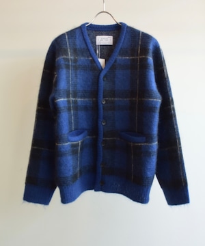 Rafu/ Rafu017　Mohair Cadigan (BLUE)