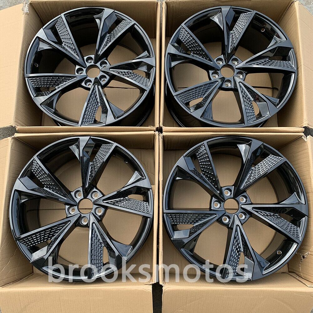 21インチ ブラック フルスタイル ホイール アウディ S5 RS4 RS5 RS7
