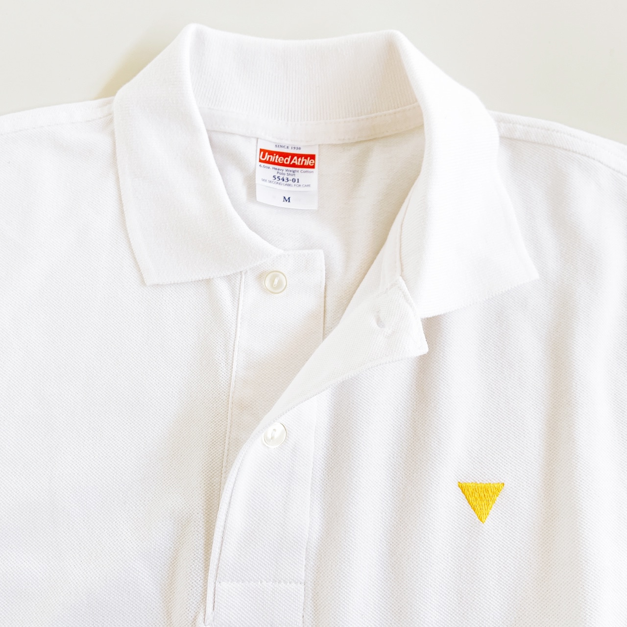 ▽ロゴ　ポロシャツ〈ホワイト〉/ Polo Shirt <white>