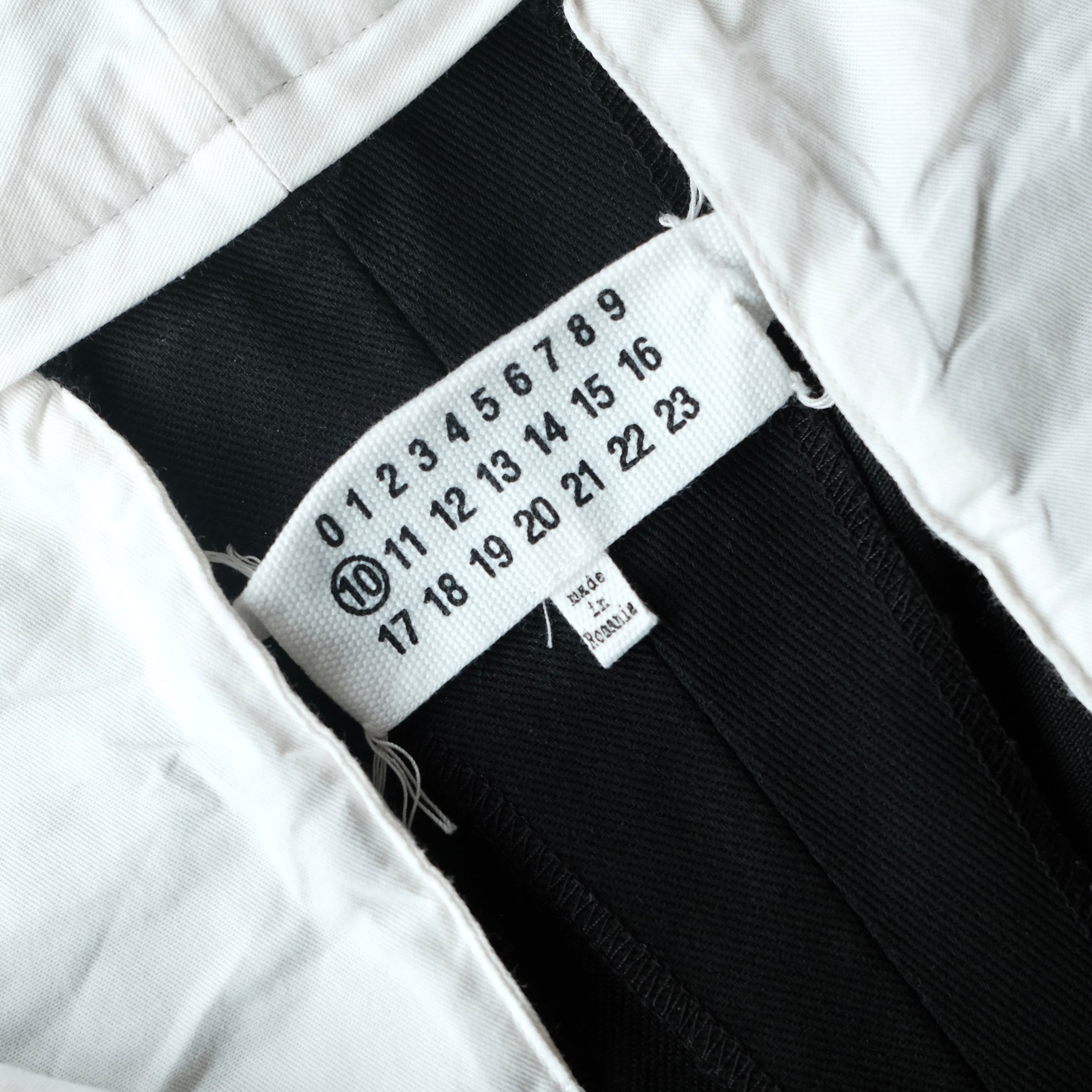 Maison Margiela 21AW COTTON/POLY SLACKS | safarionline