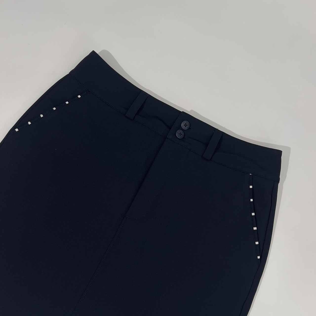 FJ フットジョイ ドライ ストレッチツイル スコート ミニスカート M /ネイビー/レディース/ゴルフ