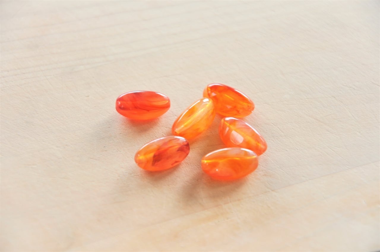 d - 14 ろんぐぴこ とうめい雲かかり(あんず) 17×9mm