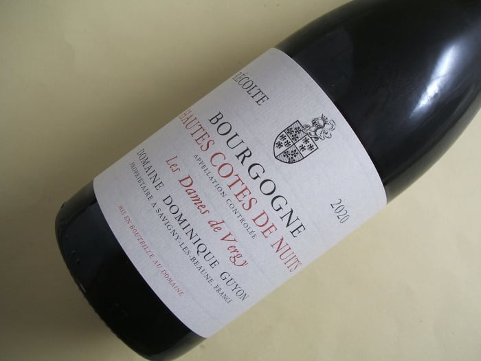 ブルゴーニュ オート・コート・ド・ニュイ 赤 レ・ダム・ド・ヴェルジィ 2020年 ドメーヌ・ドミニク・ギヨン