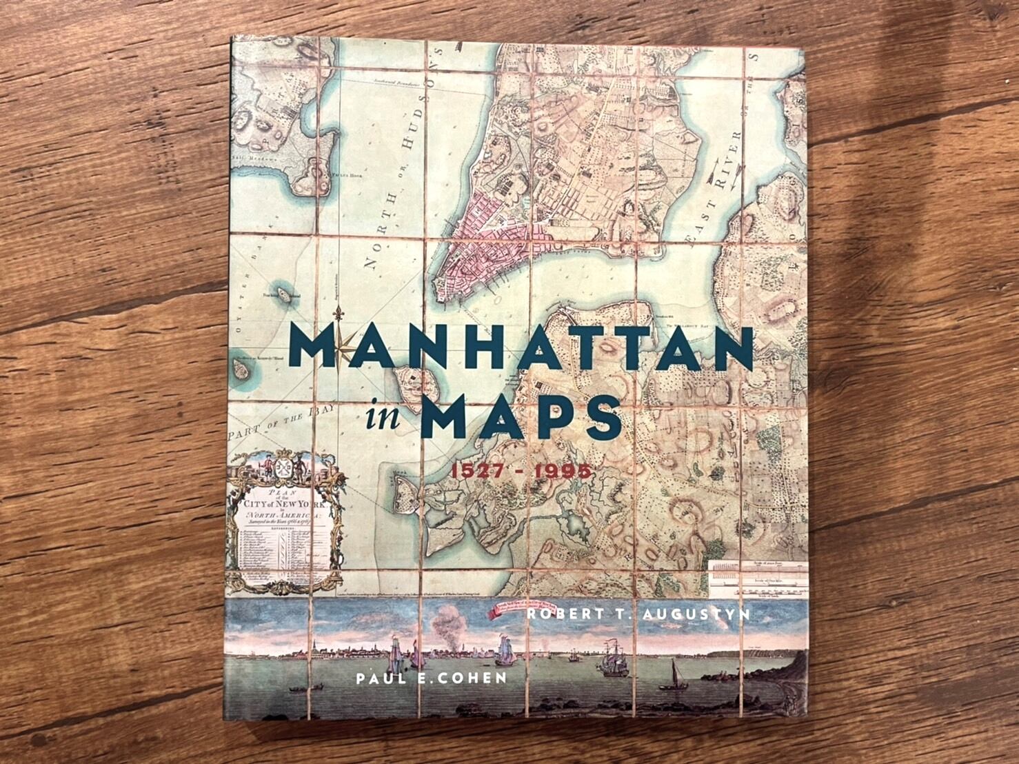 【VN028】 Manhattan in Maps 1527-1995/visual book