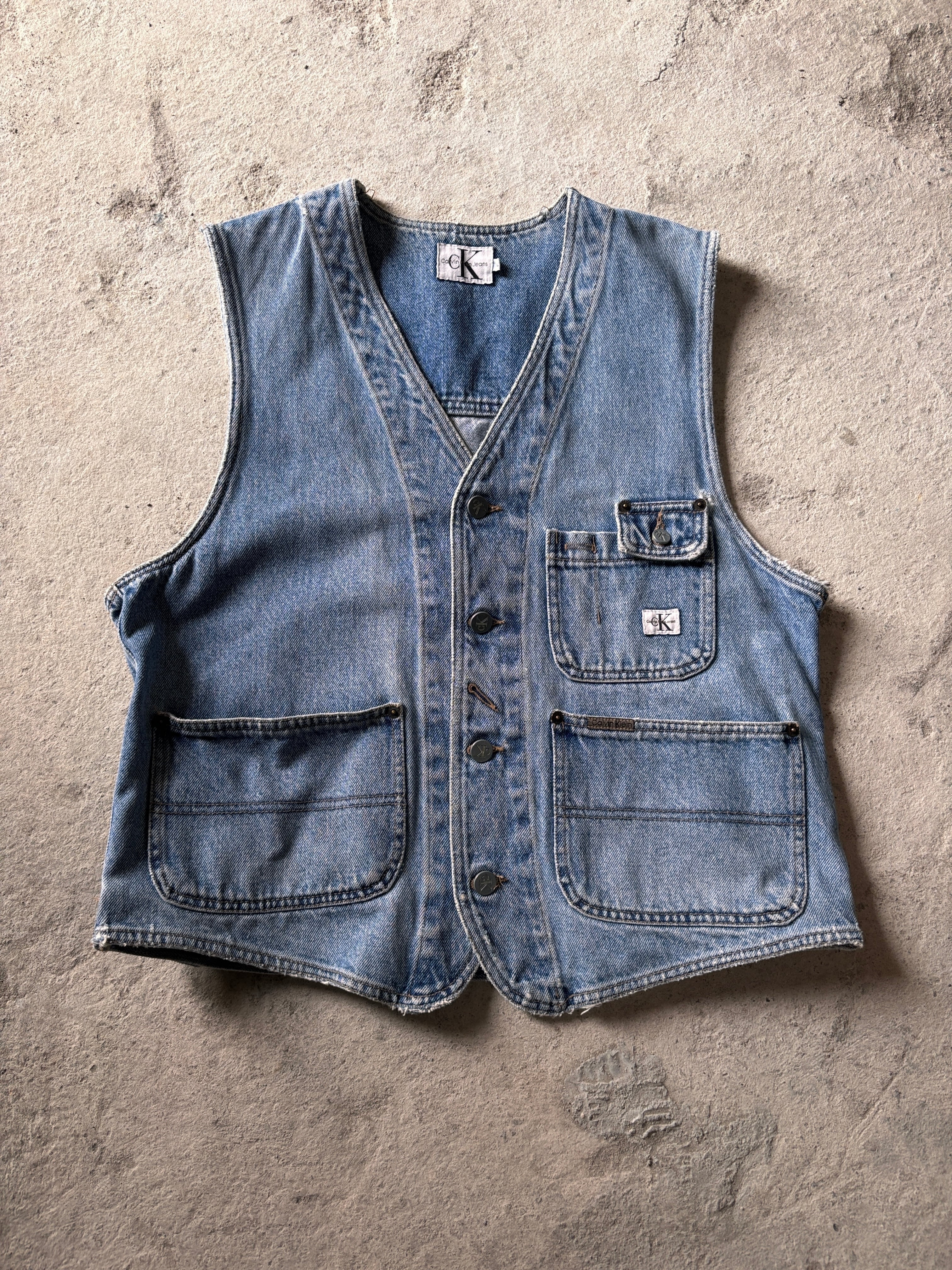 90s OLD STUSSY/STUSSY OUTDOOR/Down Vest/S/ダウンベスト/ブラウン