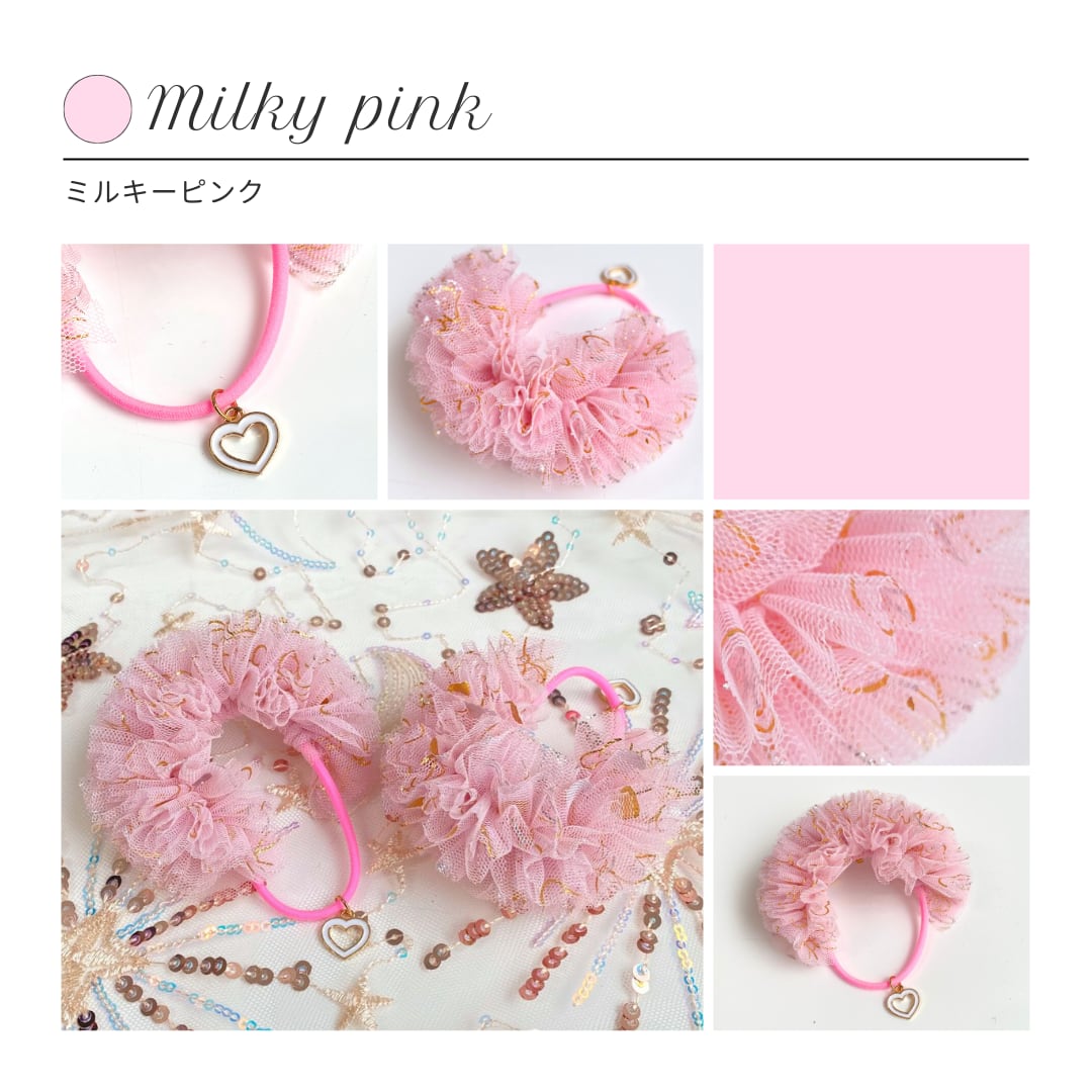 11/30迄 作家さんによるハンドメイドシュシュ、髪飾り、子供服ﾅﾄﾞ