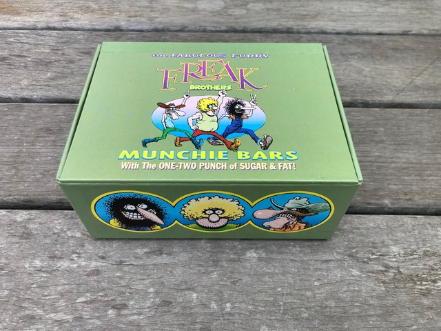 1997 FREAK BROTHERS Munchie bars box