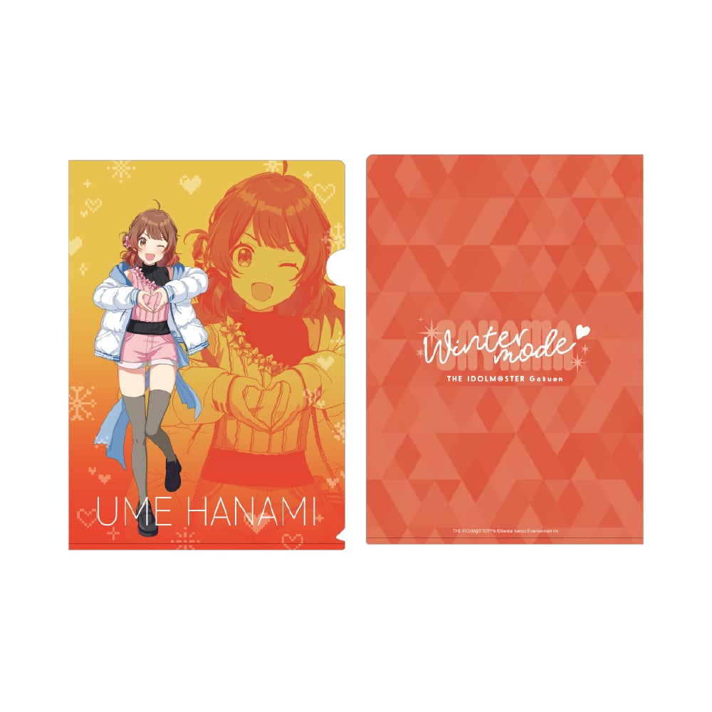 学園アイドルマスター クリアファイル_花海佑芽