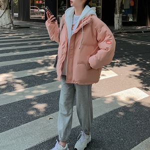 フード付き ダウン ジャケット レディース 秋冬 防寒 中綿 きれいめ 大人 かわいい おしゃれ 重ね着風 ストリート系 アウター 大人可愛い 大人女子