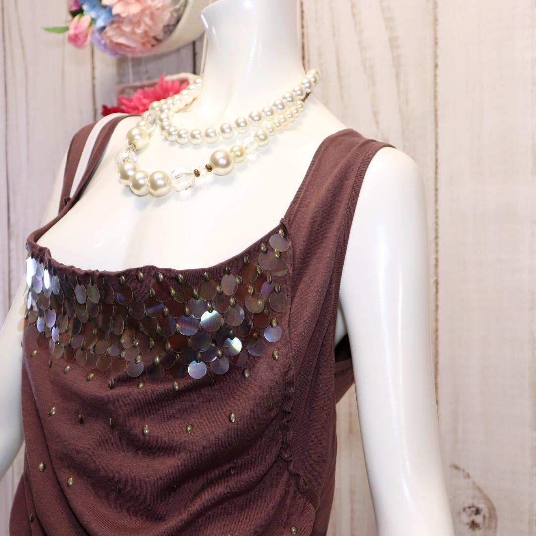 エスカーダ ESCADA 美品 変形ニット ワンピース ドルマンスリーブ