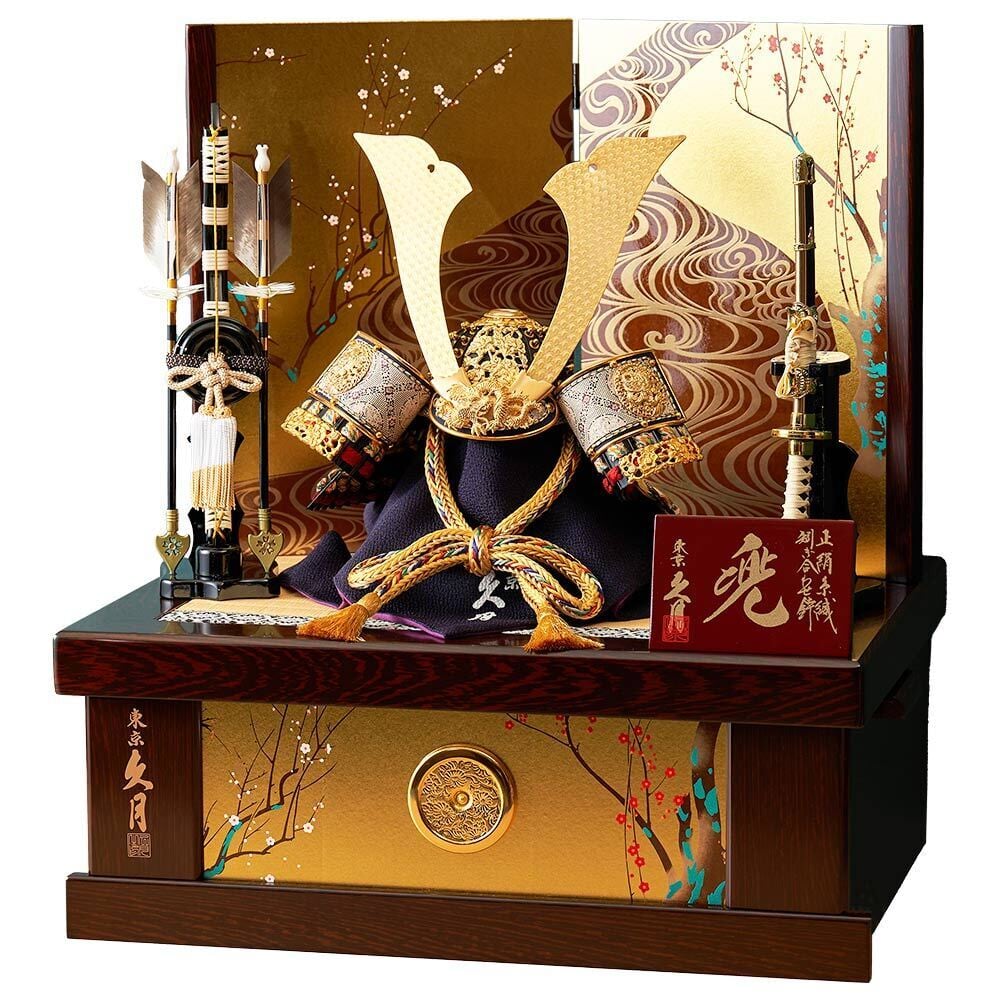 五月人形 兜飾り 東京久月 オルゴール付 五月人形 兜飾り 東京