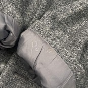 PAPAS パパス × Harris Tweed ハリスツイード ウール テーラードジャケット ブレザー M/グレー メンズ