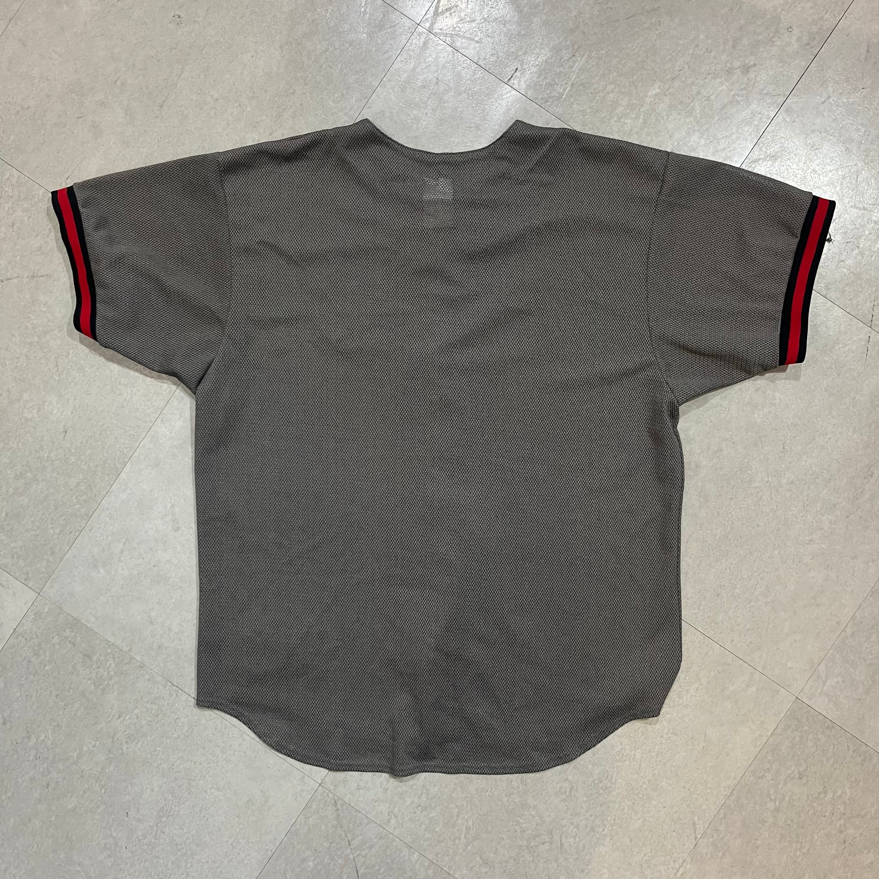 USA製 size:XL 【 New York Yankees 】ベースボールシャツ ゲーム