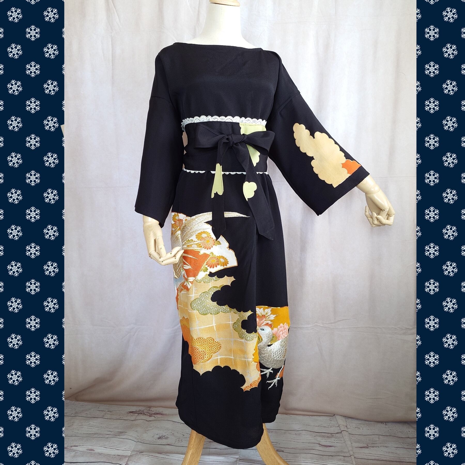 3181 着物 リメイク ドレス ワンピース 2021年6月 – 季縁-KIEN- 着物