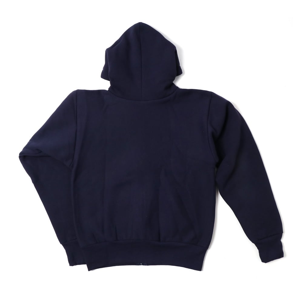 CAMBER キャンバー #231 NAVY クロスニットジップアップパーカー