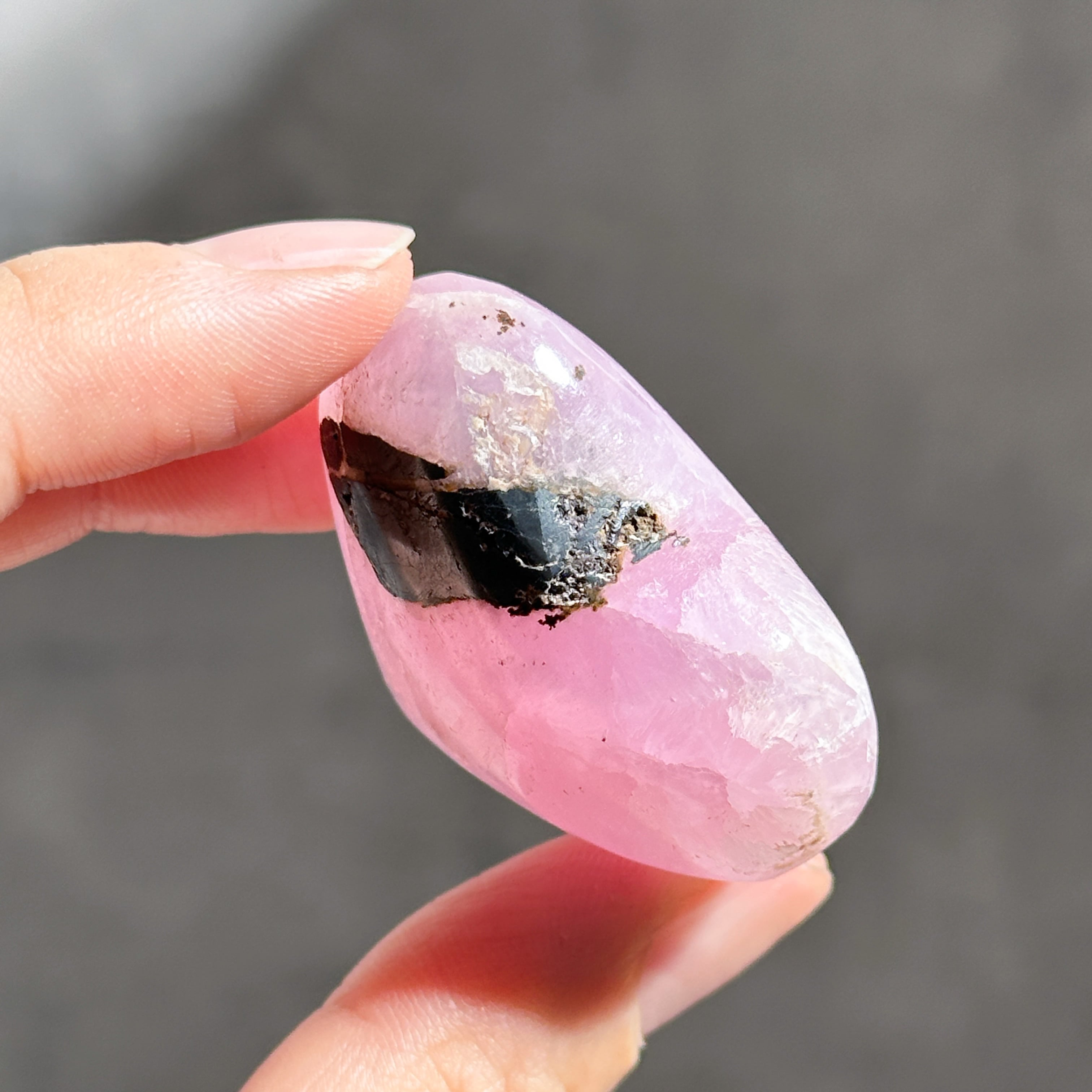 ピンクアラゴナイト ハート63◇ Pink Aragonite ◇天然石・鉱物