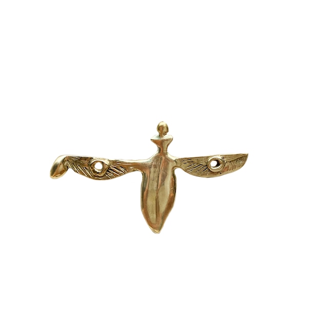 Eagle eyes brooch