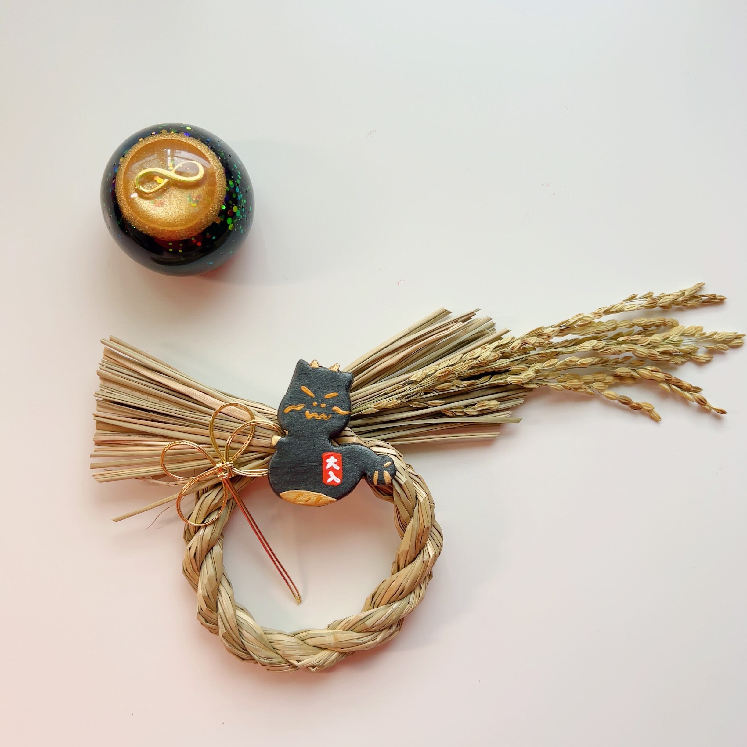 開運♪龍神さましめ縄(黒龍B)