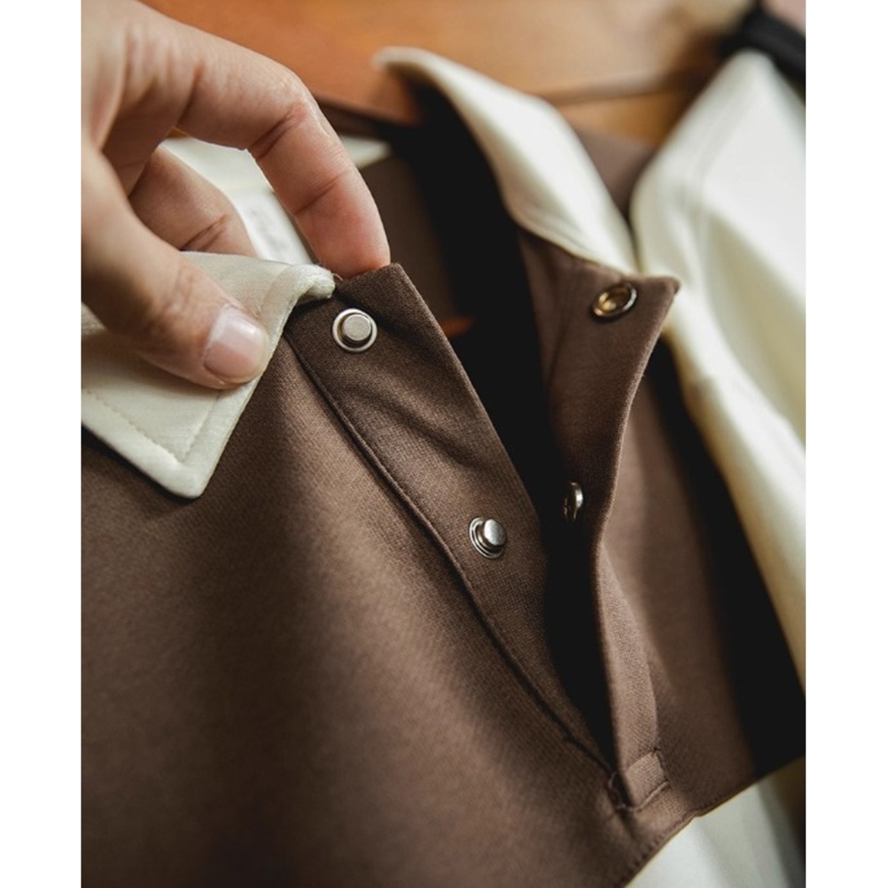 アメカジスタイルレトロボーダーポロ 10156