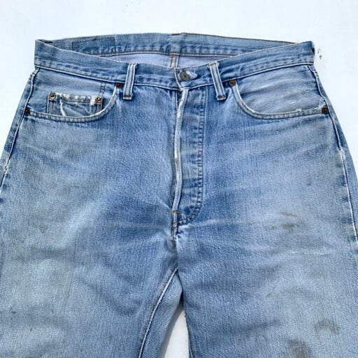 70's 80's Levi's リーバイス 501 66後期 刻印6 バックポケット裏