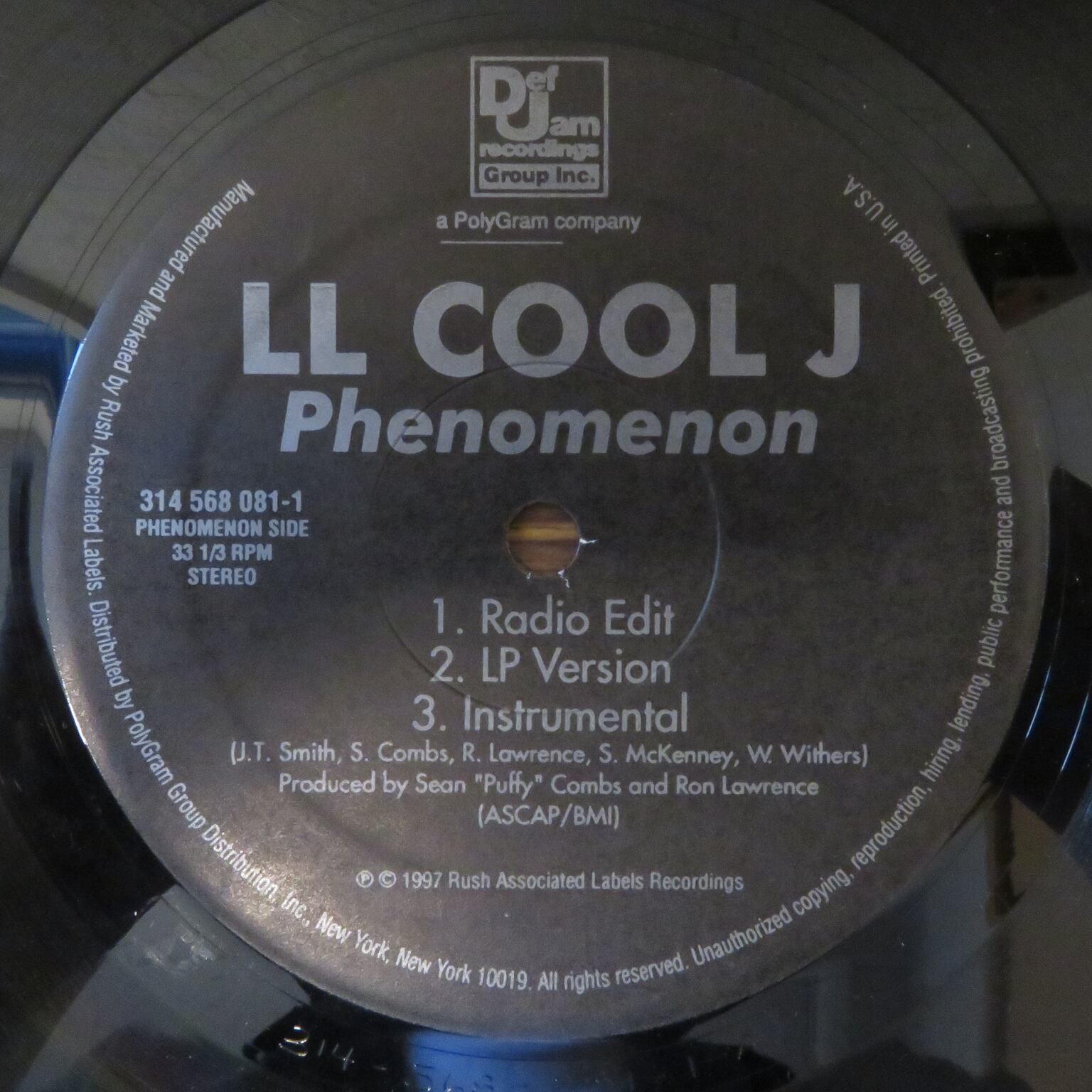 LL Cool J / Phenomenon [314 568 081-1] - 画像3
