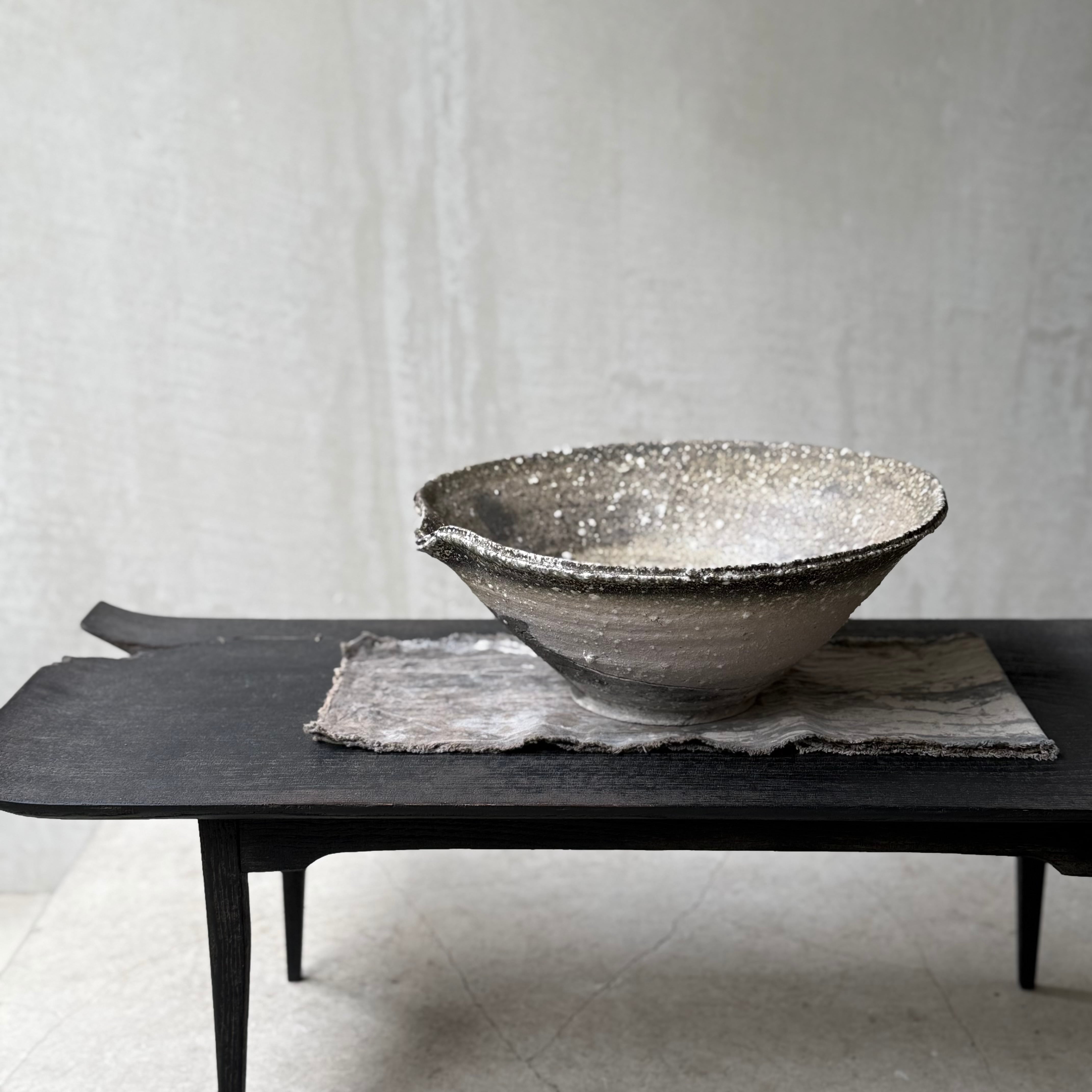 清水善行 須恵太平鉢 | gallery 一白