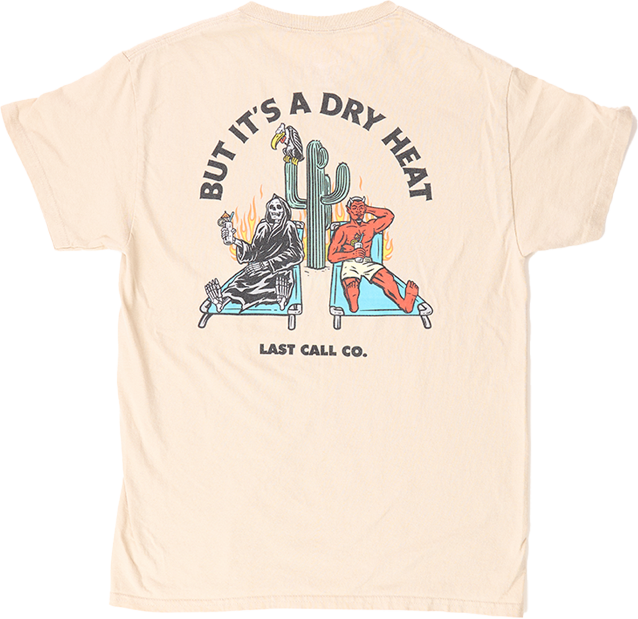 古着　LAST CALL CO. "DRY HEAT" CACTUS M -T