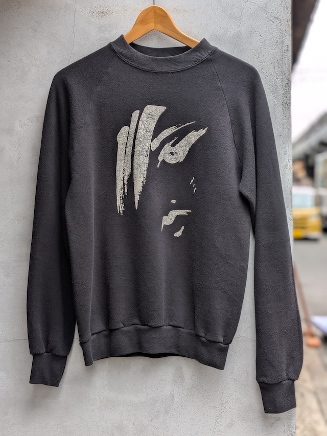 1990s WOMAN FACE PRINT SWEAT SHIRTS