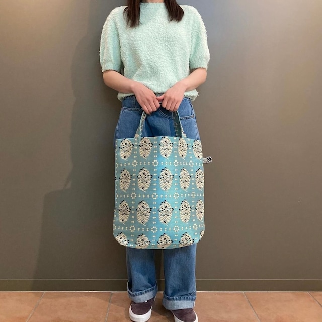 Bindu【ビンドゥ】Carol(キャロル)フローラルジャガード トートバッグ ( BBB2060 )