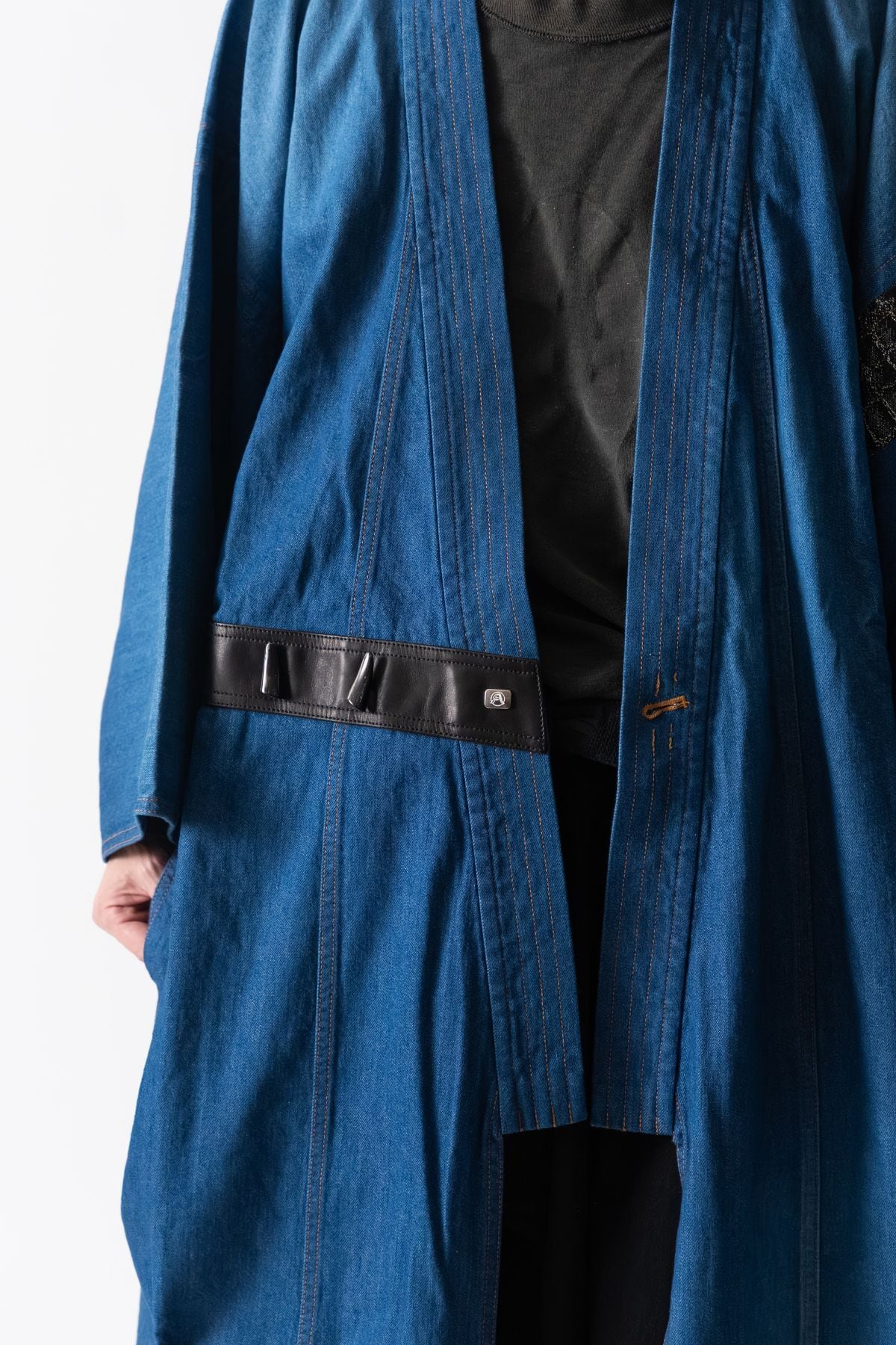 数量限定｜残りわずか】INDIGO KIMONO HAORI COAT ― 岡山産デニム