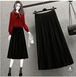 【大きいサイズL-4XL】【秋冬新作】ファッション/人気スカートsedmvm-652017