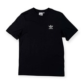 adidas アディダス 背中BIGプリント 半袖Tシャツ カットソー サイズ M /ブラック/コットン100%