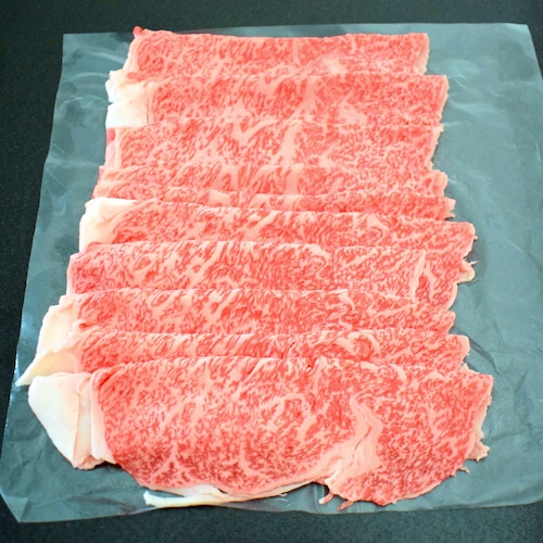 黒毛和牛サーロイン・A5等級（500ｇ）冷蔵【和牛すき焼き】の商品画像8