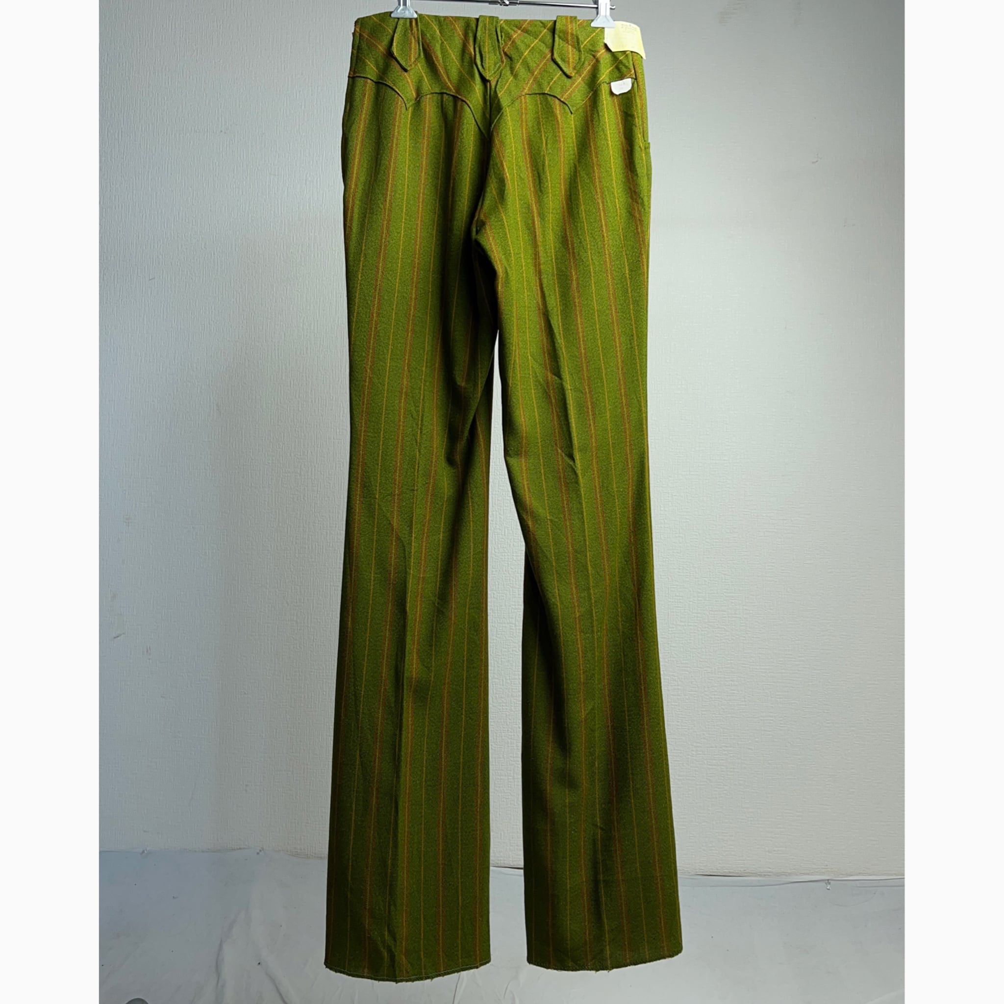 1970's “PRIOR” DEADSTOCK STRIPE FLARE SLACKS 70年代 フレア