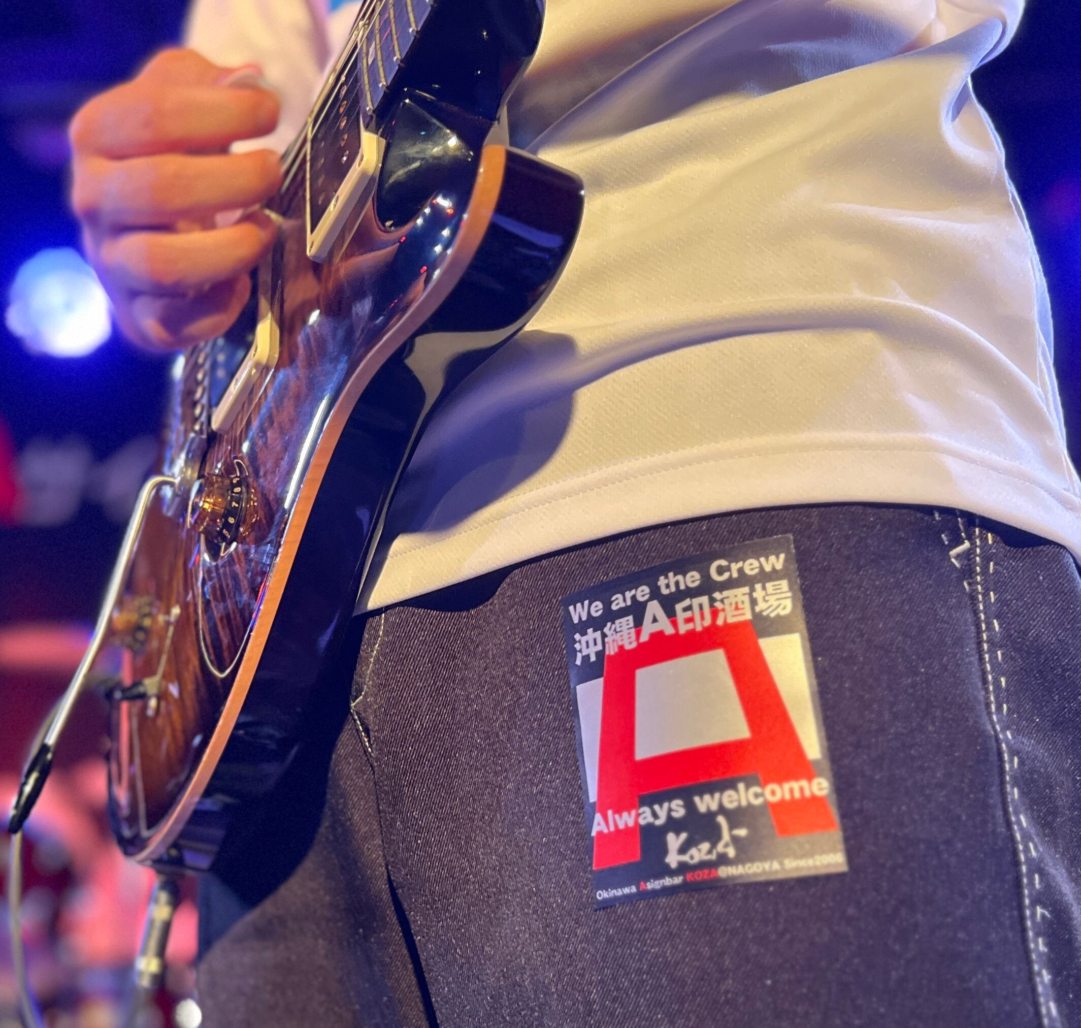 KOZA STAFF PASS風ステッカー | オキナワAサインバーKOZA