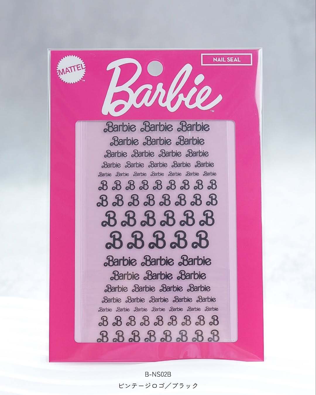 単品】Barbie：ネイルシール -vintage logo- | hbaz official store
