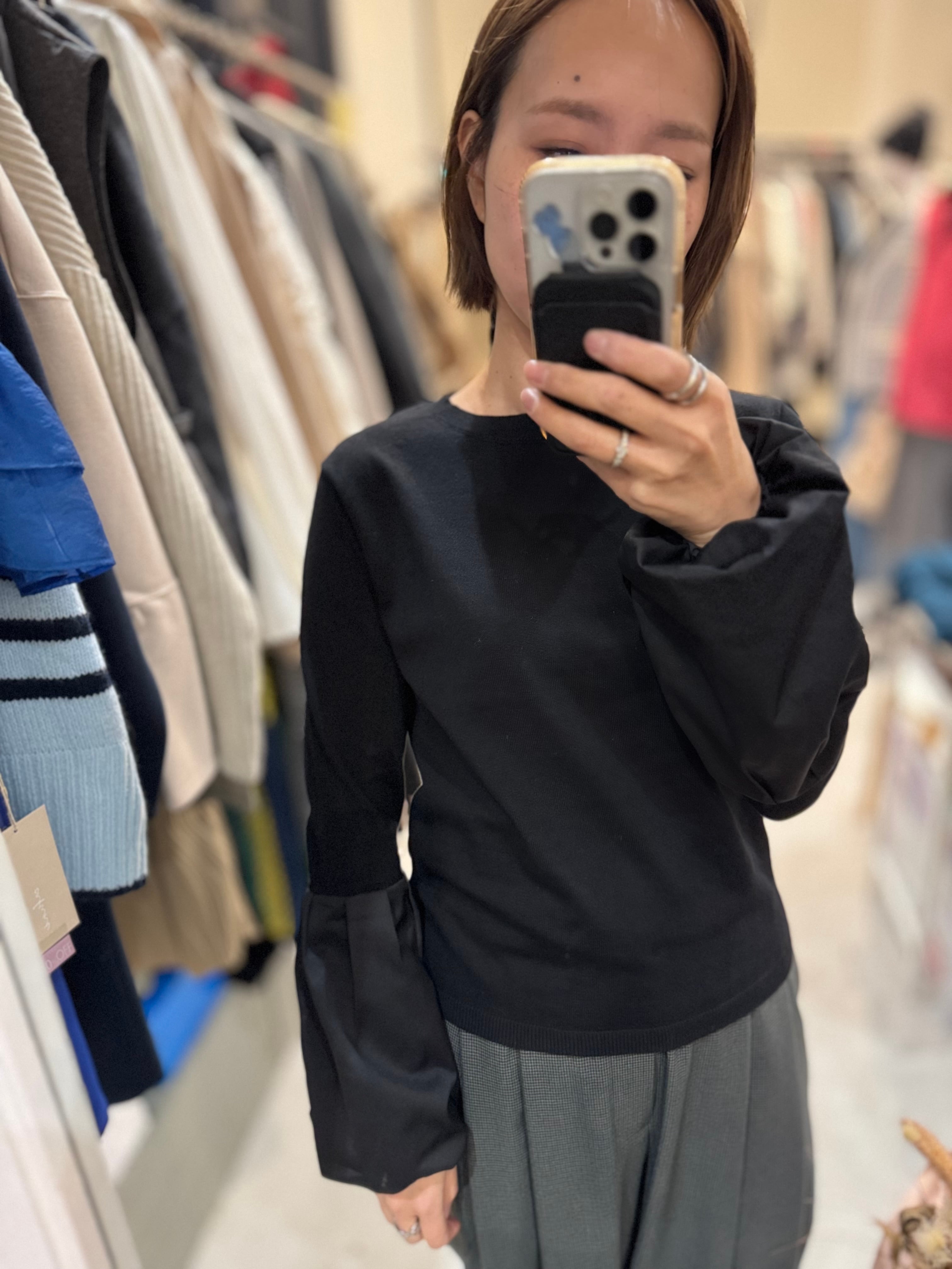 【DONA MARIE】袖口バルーンニット　861017