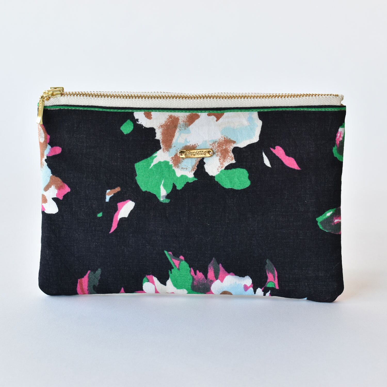 W ZIP POUCH（ダブルジップポーチ） | Chicolatte | チコラッテ