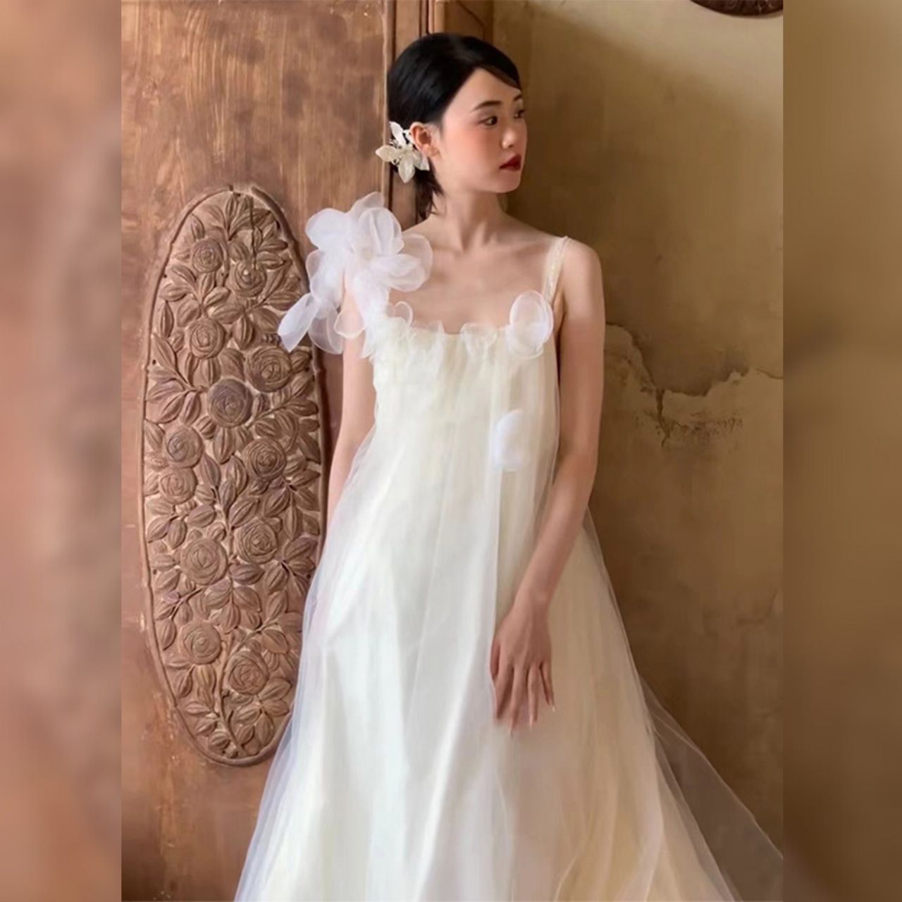 ウェディングドレス 花嫁 結婚式 前撮り 2次会 後撮り ウェディングドレス 花嫁 結婚式 前撮り 2次会 後撮り