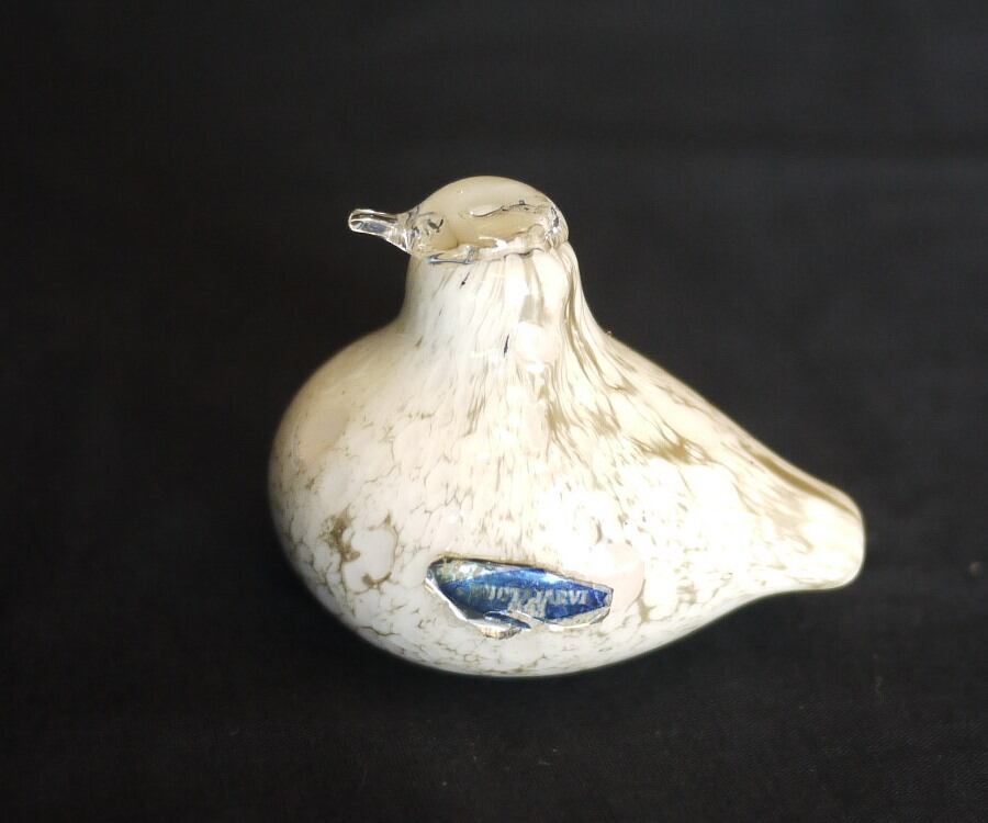 オイバ・トイッカ 北欧ガラス工芸 ライチョウNUUTAJARVIフィンランド