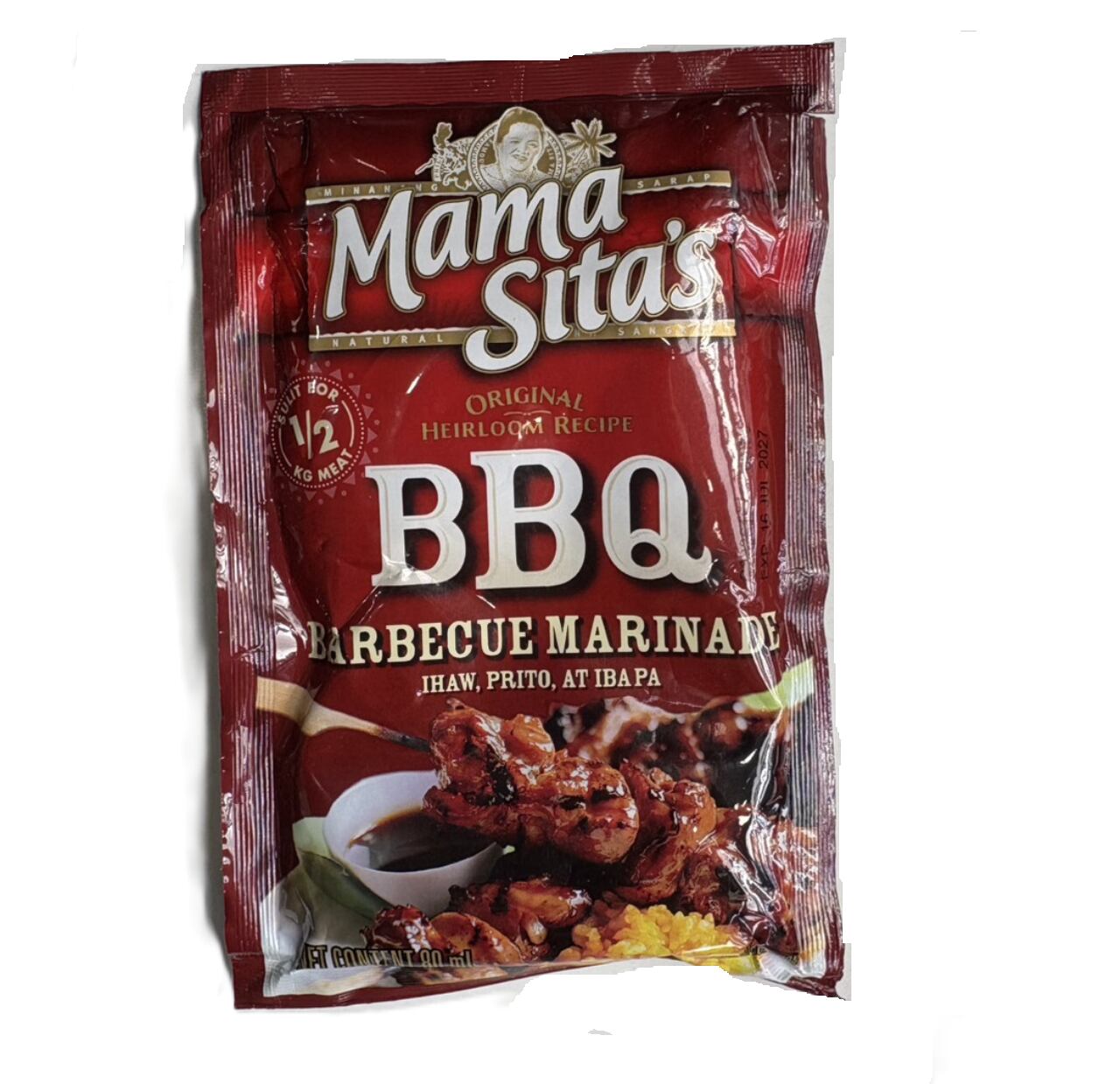 Mama Sita's BBQ MARINADE 80ml 【ママシッターズ バーベキューマリネード】