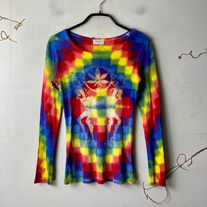HYSTERICS tie-dye print tee