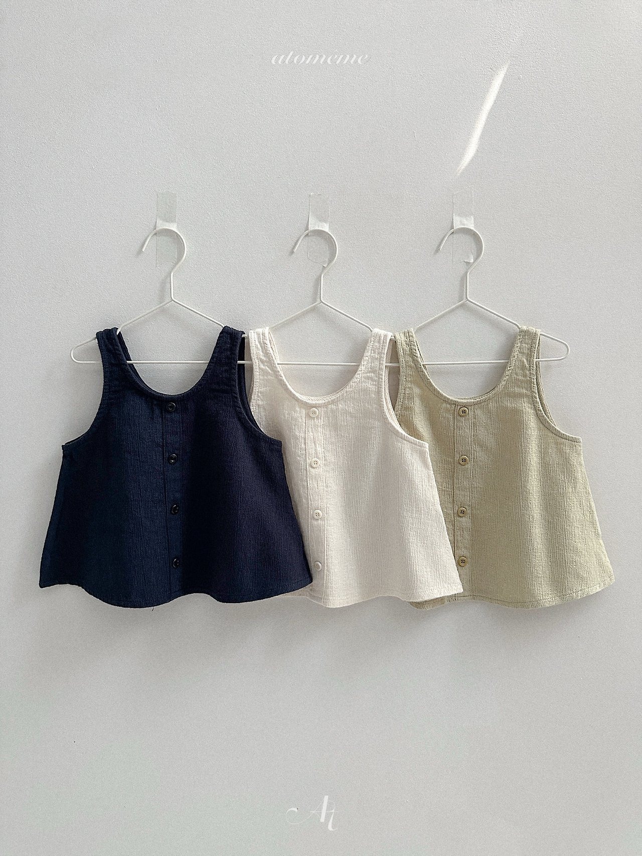 [atomeme] Ritz Sleeveless Blouse / [아토메메] 리츠나시블라우스