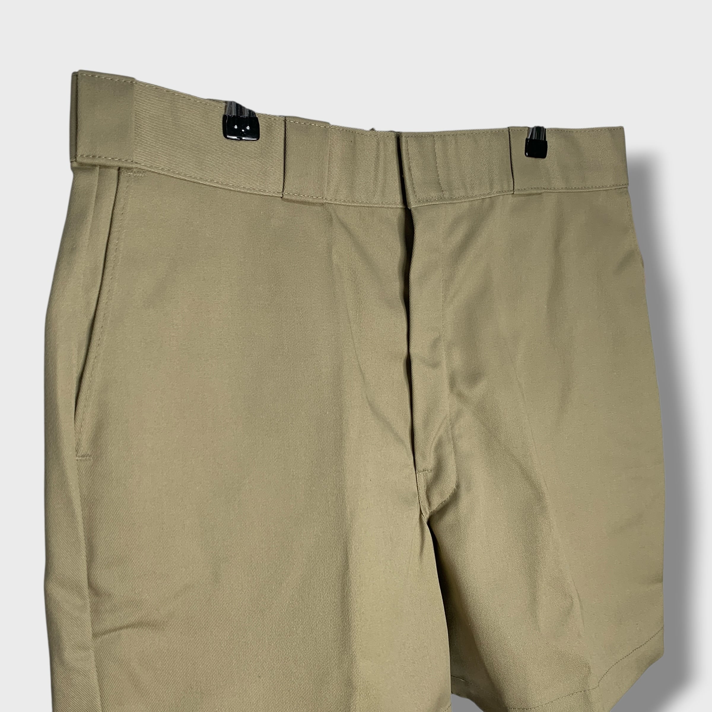 デッドストックタグ付 80s Dickies USA製チノワークショーツ W36