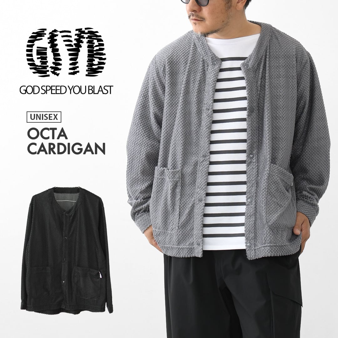 GSYB [ジーエスワイビー] OCTA CARDIGAN [GS2601-C01] オクタ