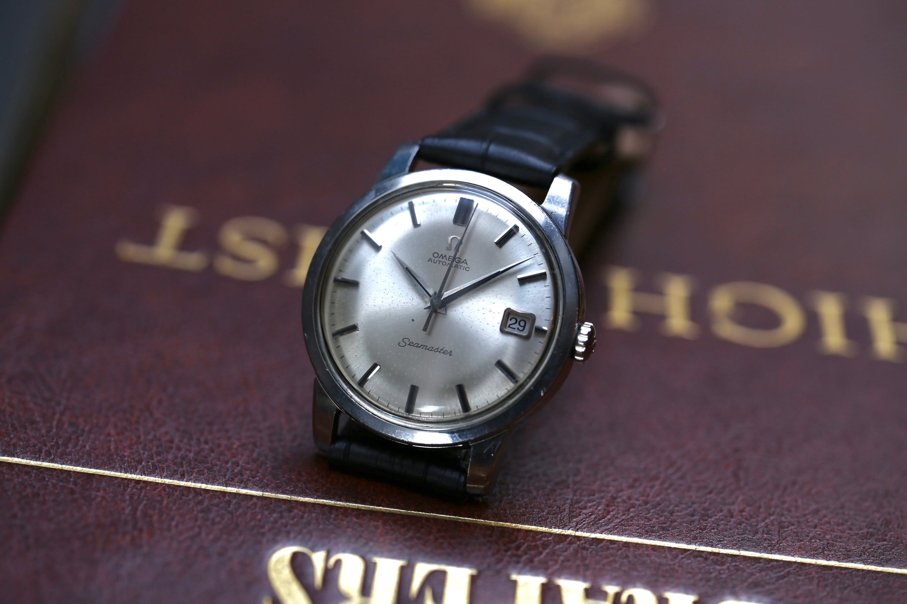 OMEGA】 1960's オメガ シーマスター デイト エイジングダイヤル