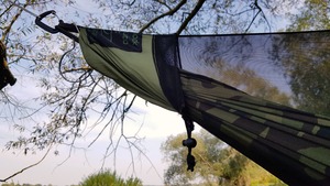 BUSHMEN ブッシュメン Hammock Mosquito-net ハンモック用 蚊帳 虫除け ネット (ハンモック別売) モスキート ネット 軽量