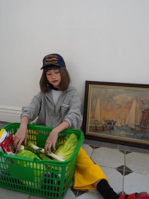 【Ramijini】ムカデCAP navy FREEサイズ 240213ra