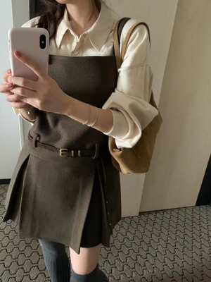 (予約)P.Y.T / Kanta Wool Onepiece / 2color